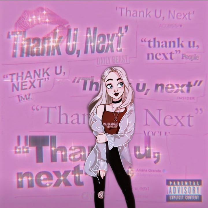 My Ariana Grande wallpaper ☁️ Thank u, next & girl