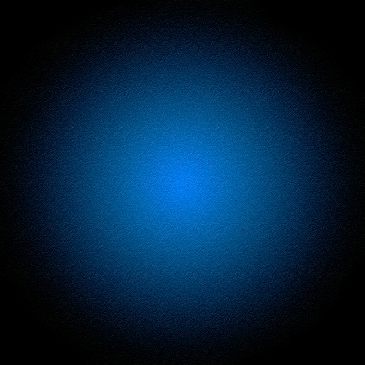 Blue gradient glass