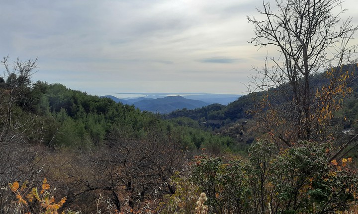 On the mountains