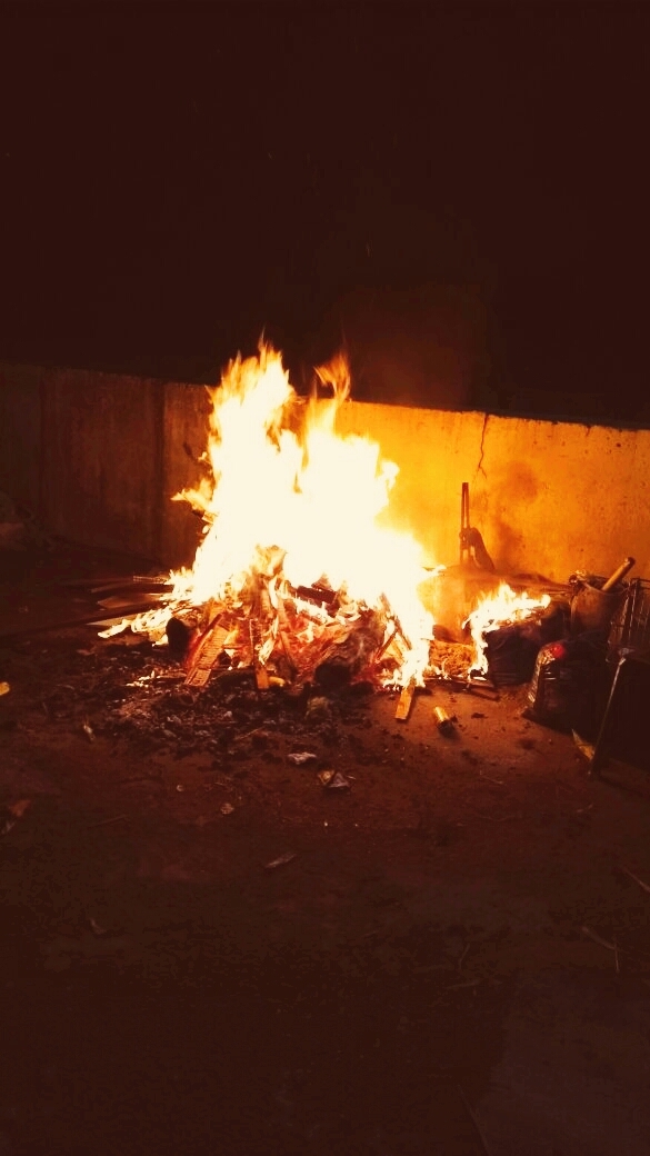 perto do fogo