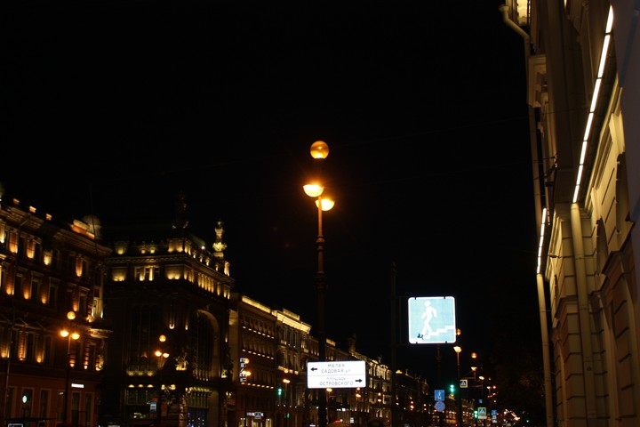 night time (Saint Petersburg)