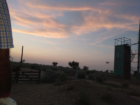 Awesome seen in desert