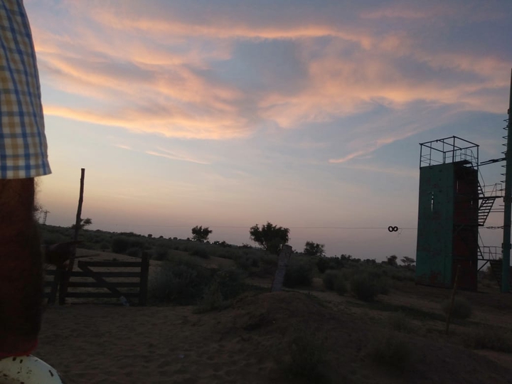 Awesome seen in desert