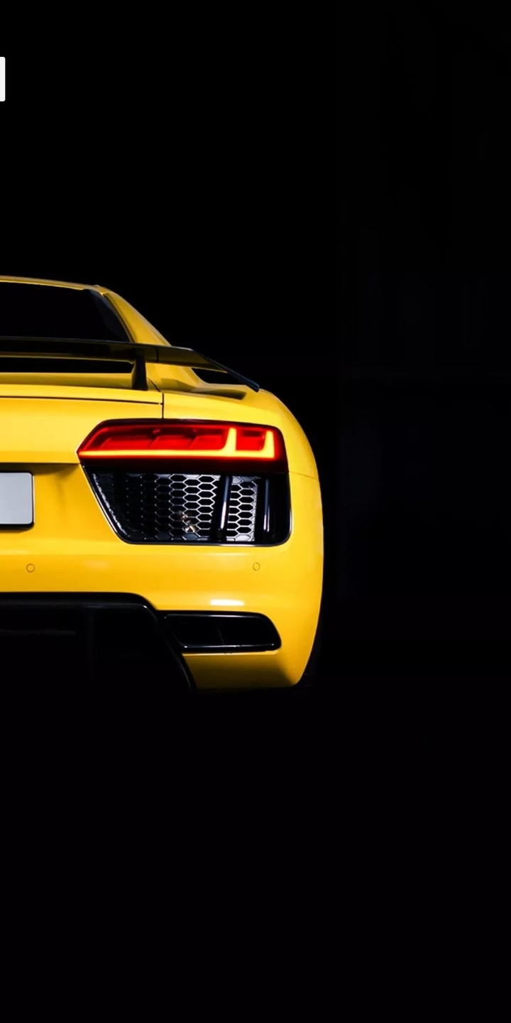 Yellow Lamborghini
