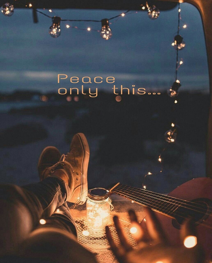 peace only this