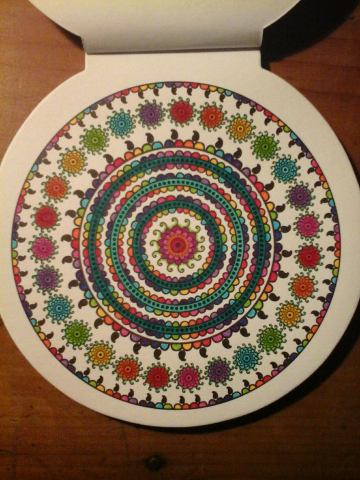Mandala colorido