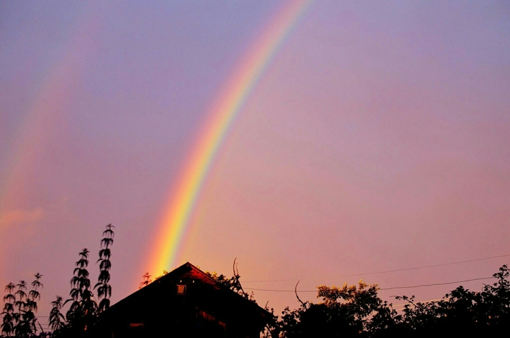 Beau arc-en-ciel