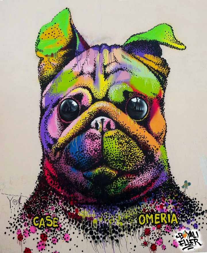 boyalı eller graffiti