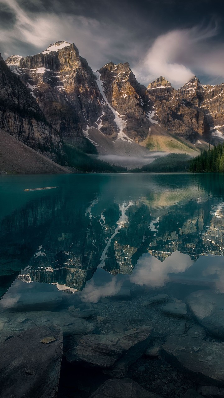 blue water scene