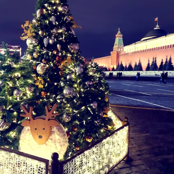 Москва новый год