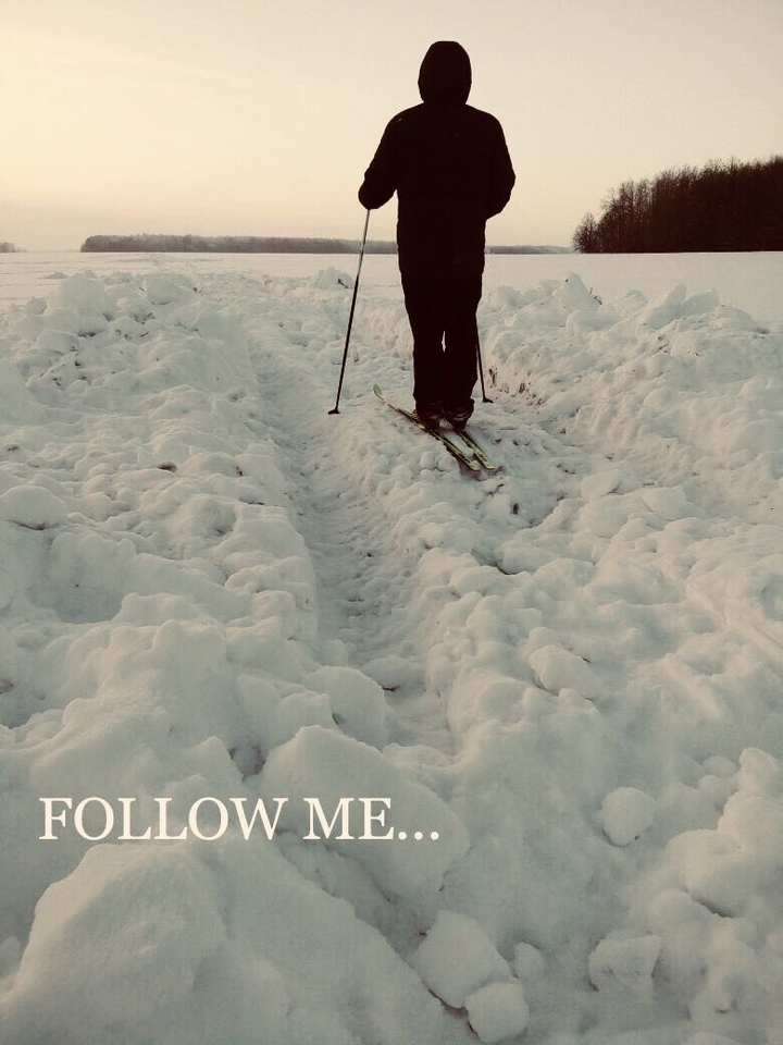 follow me