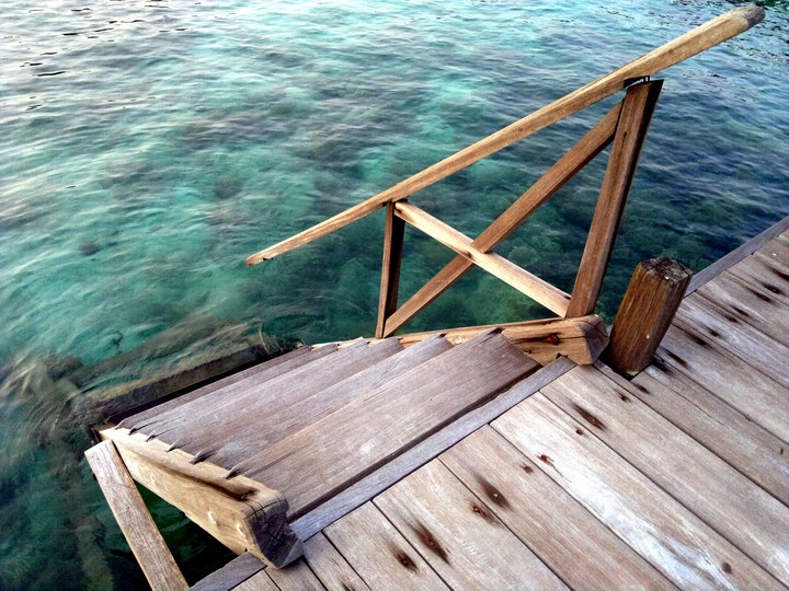 wood pier