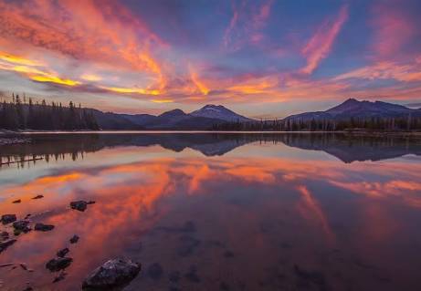 Water reflection