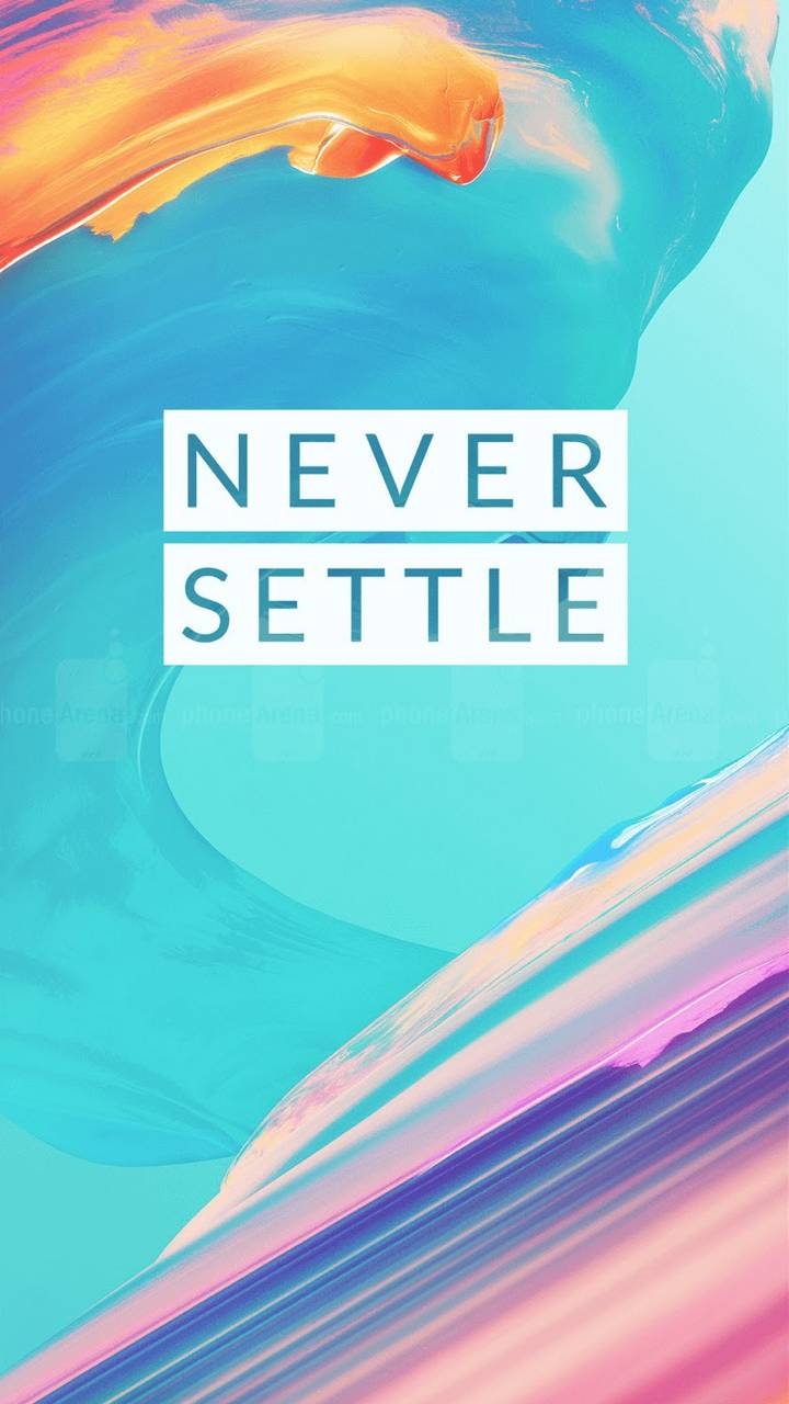 Never settle