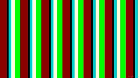 Color stripes red Green white blue Black