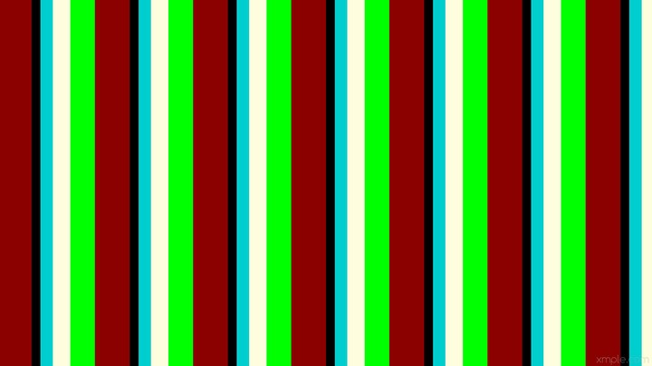 Color stripes red Green white blue Black
