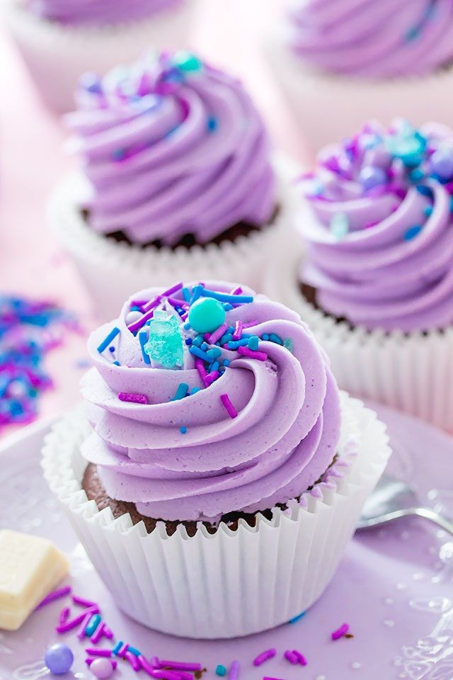 Purple Cupcake