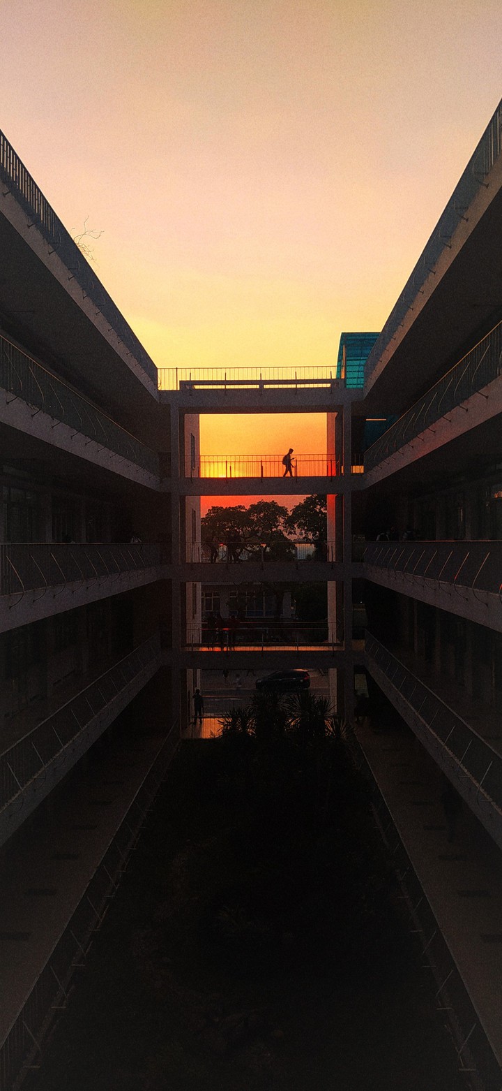 Sunset in HCM