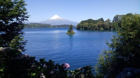 Lago Llanquihue, volcán Osorno