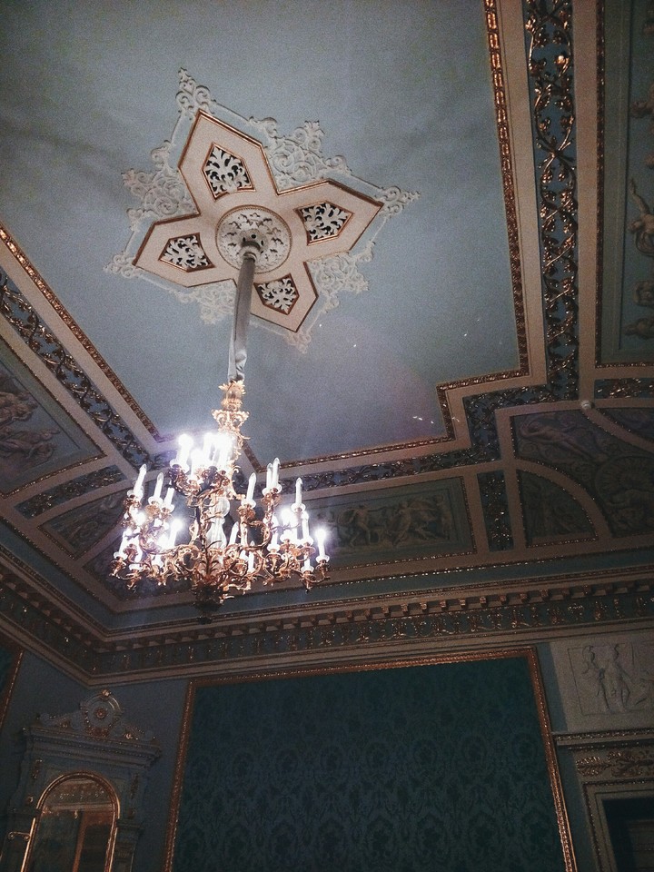 a chandelier