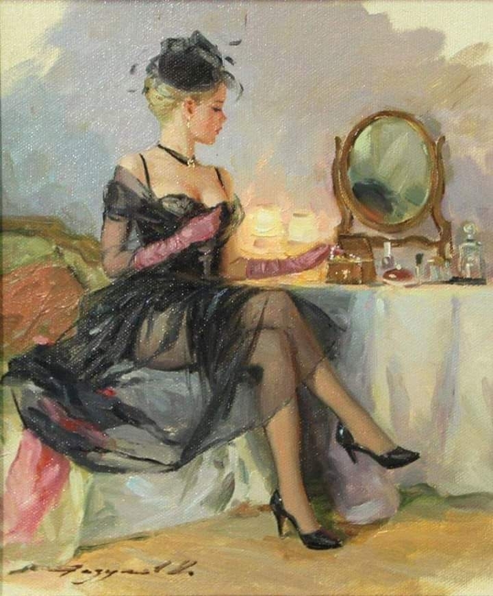 Painting by Konstantin Razumov