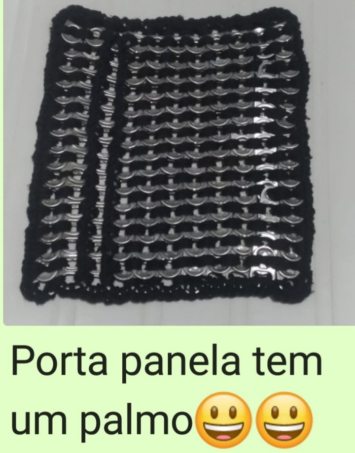 porta panela quente, Eu que fiz?