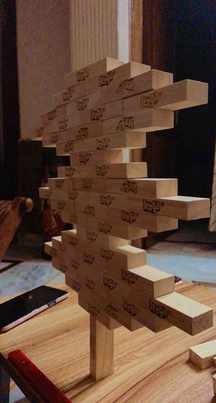 jenga structure