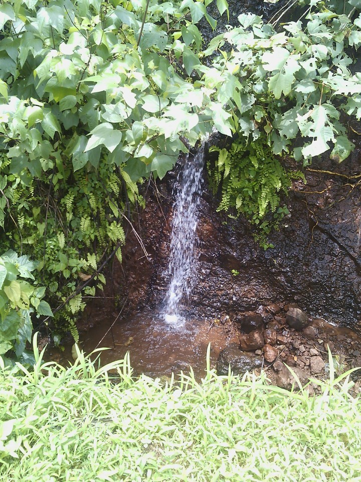 small waterfall
