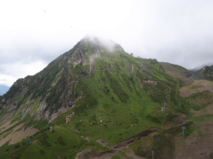 Красная Поляна, Кавказский хребет