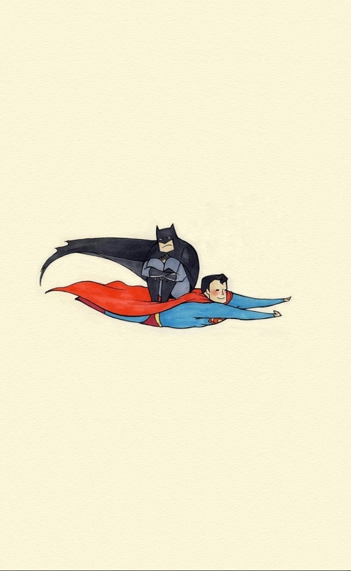Superman helping Batman ?