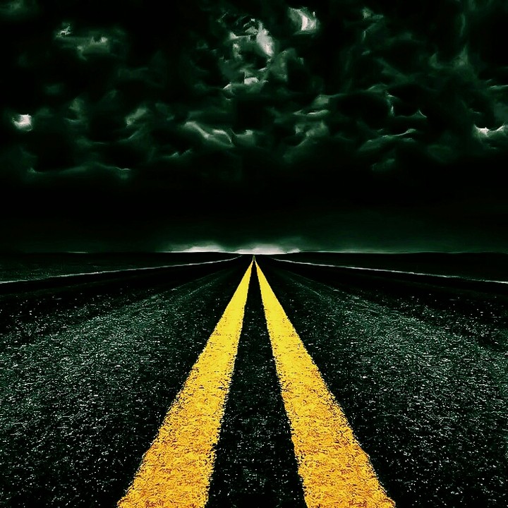 Black horror Road