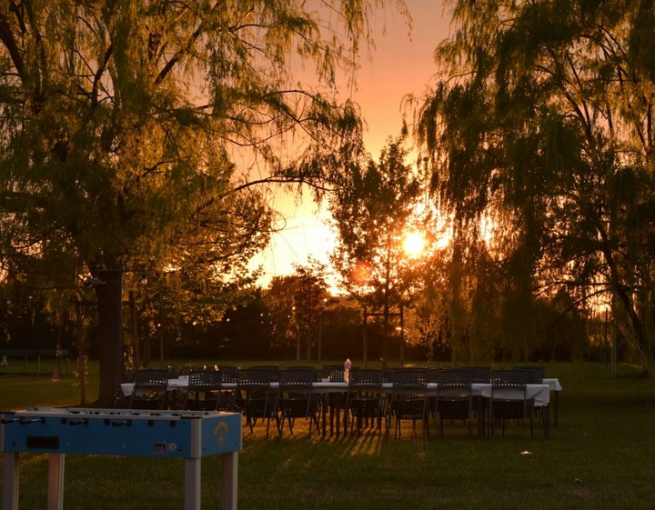 the sky's on fire