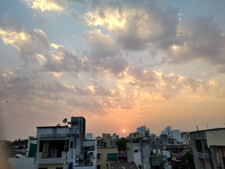 beautiful sunset☺️