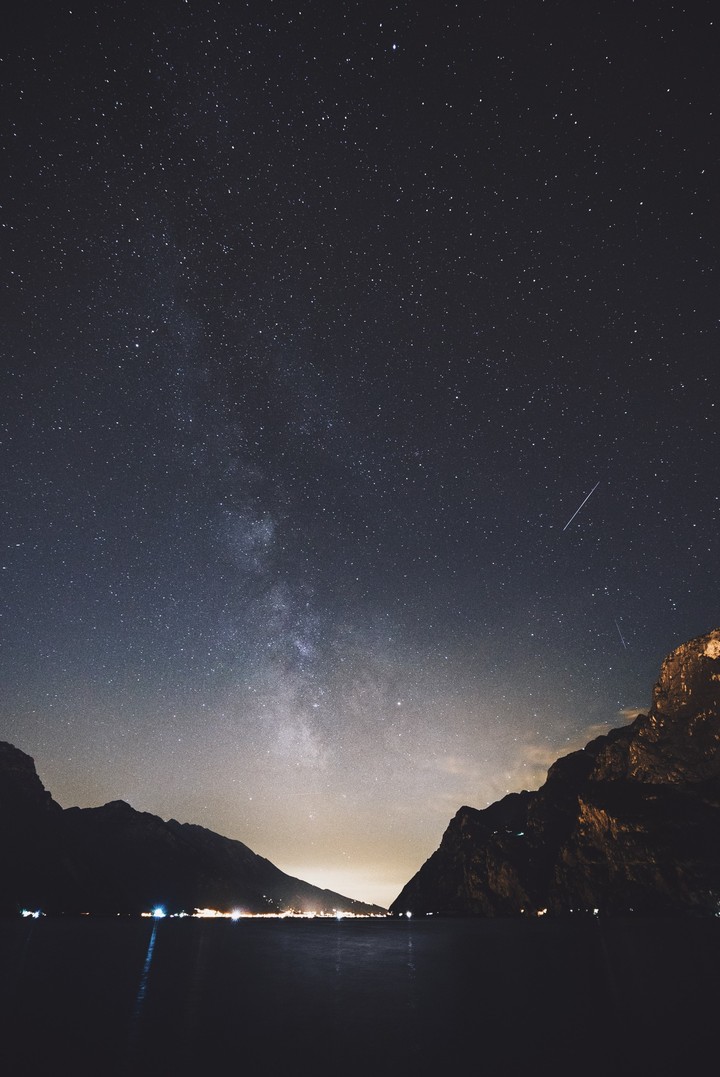 Shooting stars.