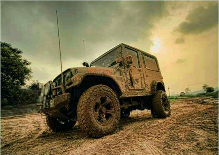 thar crde 4x4 off road drive