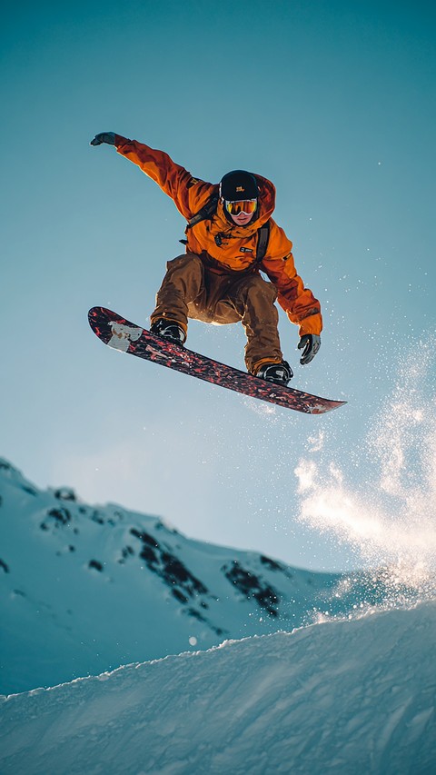 fonds d'écran Snowboarding, Snowboard