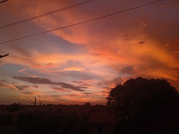 Fim de tarde maravilhoso♥