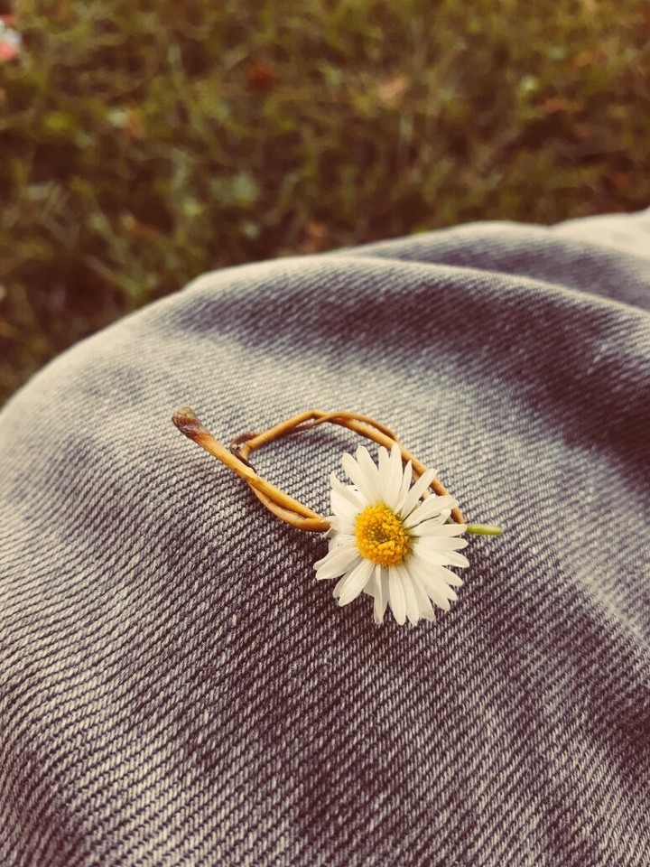 flowers an jeans