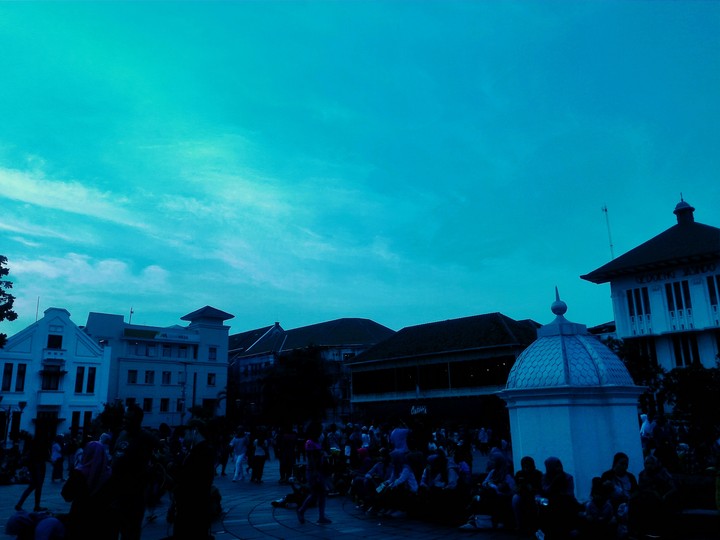 Old city area at Jakarta