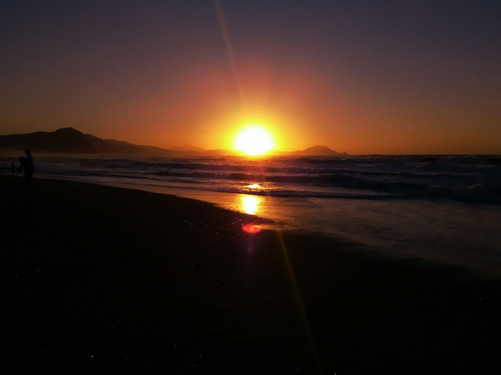 sunset....