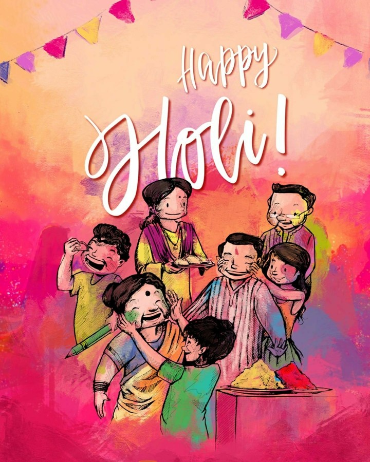 Holi Festival Greetings