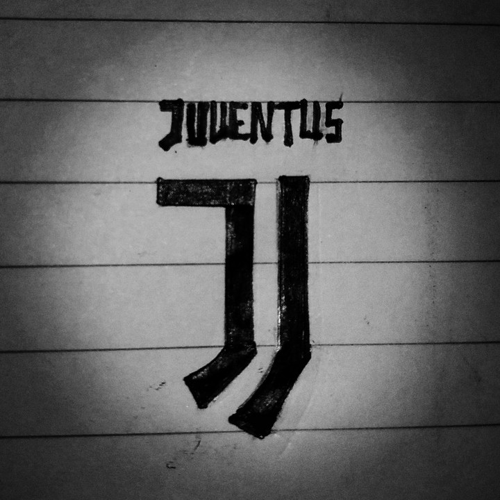 Hand made Juventus Logo