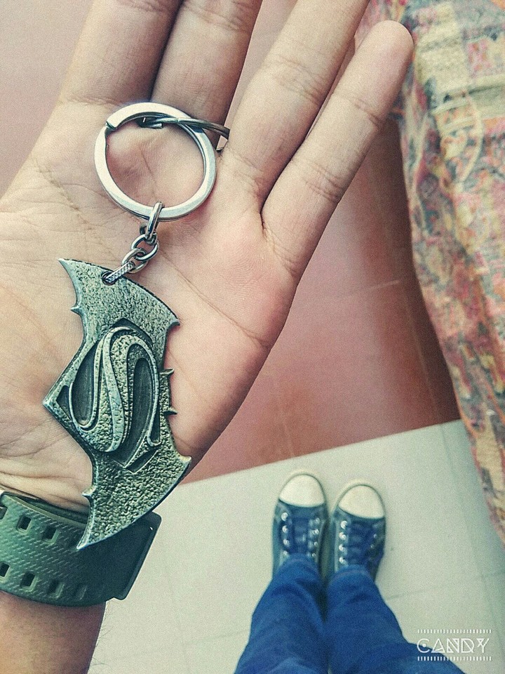 superman#VS#Batman#keychain