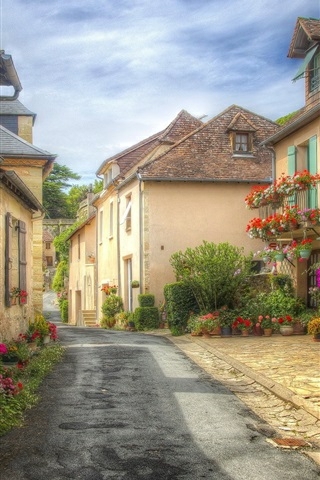 village, Aquitaine