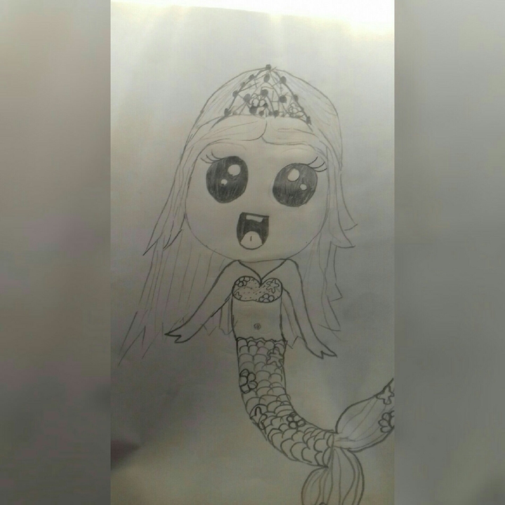 cute mermaid