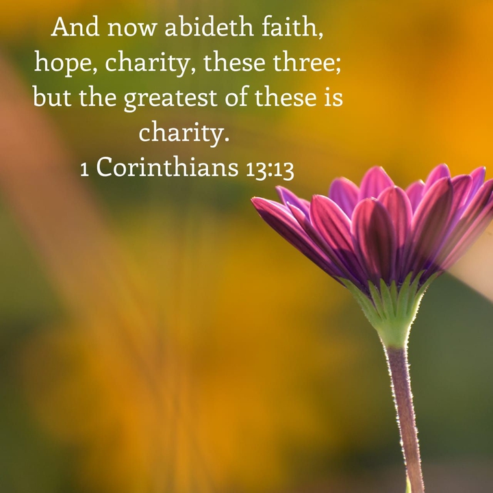 1 CORINTHIANS 13:13