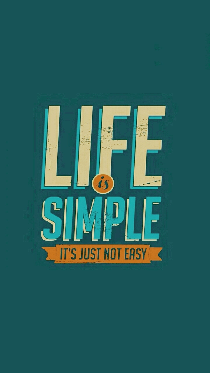 life is very difficult