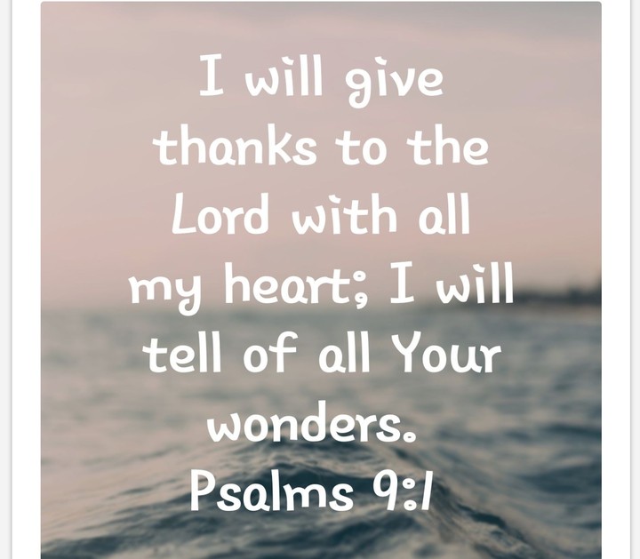 Psalms 9:1