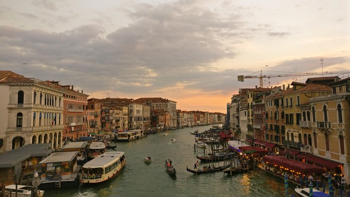 Sunset at Venice