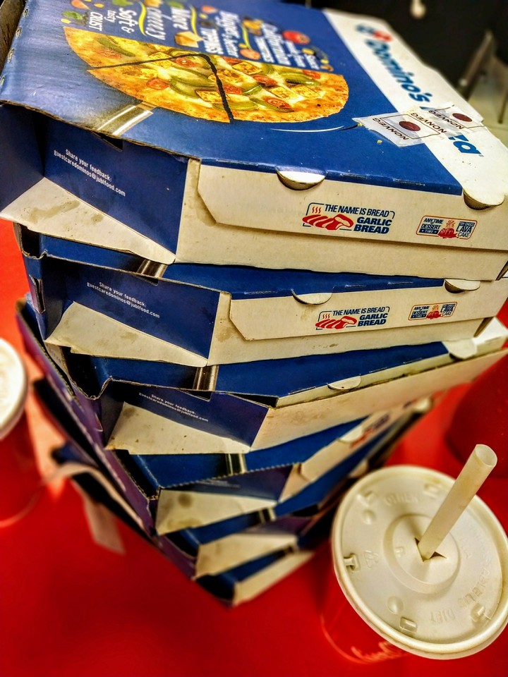 happiness of pizza